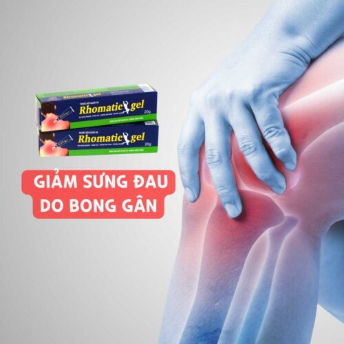 Gel Bôi Hỗ Trợ Giảm Sưng, Đau Khớp, Lưng, Vai Gáy Rhomatic | Nhà Thuốc Tiến Thuỷ